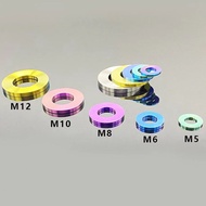 TiAlloy 6Al4V (Gr5) Titanium Flat Washer  M5 M6 M8 M10 M12 Enlarge Washer