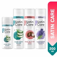 Gillette Venus Satin Care Women Shave Shaving Gel / Normal Sensitive Dry Skin, 75ml-200ml