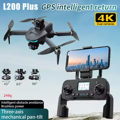 L200 Plus 4K Professional GPS Drone With HD Camera 3-Axis Gimbal 360° Obstacle Avoidance 5G WIFI RC 