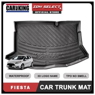 CARMATKING Ford Fiesta Trunk Tray Mat 2009 - 2020 | Car Cargo Rear Liner Boot Matting | Safety Prote