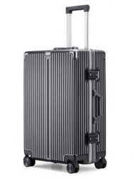 ONE - 復古鋁框款拉桿箱行李箱（34*23*53）20寸深灰色