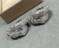 Bvlgari 寶格麗 Serpenti 多多蛇滿鑽戒指 [綠眼/白眼]