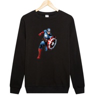 3D captain america sweater jacket
