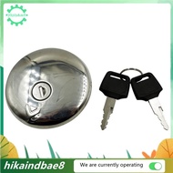 [hIkAi] Motorcycle Fuel Gas Tank Cover with 2 Keys for Suzuki GN250 GN125 GN 125 250