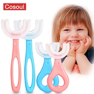 Children Toothbrush U-shaped Child Toothbrush Soft Silicone Tooth Brush Kids Teeth Oral Care Cleaning