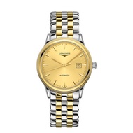Longiness Watch Army Flag Series Stainless Steel and Yellow PVD Coating Automatic Mechanical Men's Watch 40mm L4.984.3.32.7