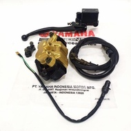 3 ITEMS RX KING NEW BRAKE MASTER + BRAKE HOSE + FRONT DISC CALIPER YAMAHA FG Original