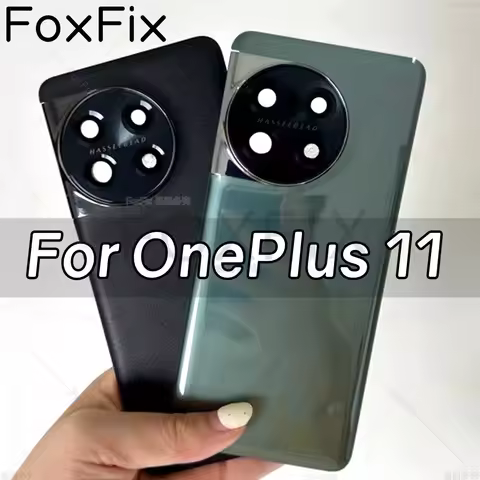 Glass Battery Back Cover for OnePlus 11 5G with Camera Lens Pre-Installed Adhesive Replacement CPH24