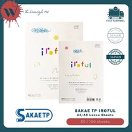 Sakae TP Iroful Loose Sheets (A4 50 sheets /A5 100 sheets)