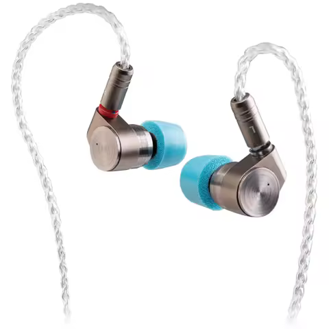 TINHIFI T2-2PIN T2 DLC dynamic driver bass earphone DJ metal headphone 2-Pin Detachable IEM TIN Offi