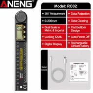 ANENG | RC01/RC02 Digital Angle Detector Scale Suitable for Woodworking Mutifunction Tools Measureme