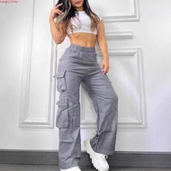 ECINOS - Darkest Cargo Pants | Women's pants | Highwaist Trousers
