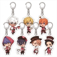 【IN Stock】Obey Me Keychain Acrylic Same Style Peripheral Personalized Pendant Double-Sided Hanger Ne