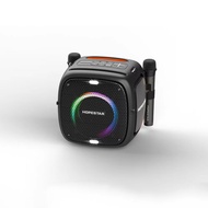 HOPESTAR-PARTYONE/A6X ลำโพงบลูทูธ80W กำลังสูง RGB ไร้สายซับวูฟเฟอร์สเตอริโอ TWS พร้อมไมโครโฟนคู่กันน