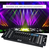 192 DMX 512 Stage DJ Light Controller Lighting Mixer Board Console for Light Shows, Party Disco Pub Night Club DJs KTV Bars and Moving Heads Remote