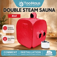 [Malaysia Sirim] Portable Steam Home Sauna Complete Set Foldable Tent Slimming Health Beauty Detox F