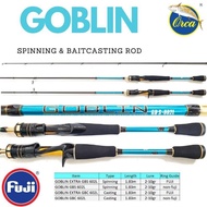 Orca Goblin 180 4-10lb 2-6lb Ring Guide Fuji and Non Fuji Fishing Rod BEST