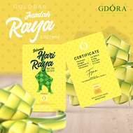 Niza Dora Gold GDora Gold Bar Juadah Raya Ketupat 0.25g
