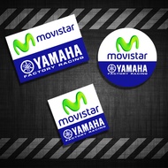 For Yamaha MOVISTAR GP Team R1 R3 R6 FZ1 FZ8 FZ6 Motorcycle Motor Bike Decal Waterproof Sticker
