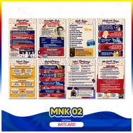 (8pcs) SET ARTCARD INFO LAGU NEGARAKU | Poster Patriotik | Lirik & Maksud Lagu Kebangsaan Malaysia |