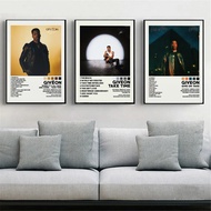 Giveon When It's All Said Take Time Tracklist Music Album Cover Poster Prints Wall Art Painting Pict