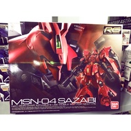 Gundam Sazabi (RG) gunpla Assembly Model