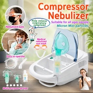 Portable Nebulizer Compressor Machine Inhaler Spray Steamer for Adult Kids Asthma Respiratory Therap