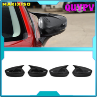QUYPV อะไหล่รถผ้าคลุมกระจกมองหลังสำหรับ Mazda 6 Atenza 2017-2021คาร์บอนไฟเบอร์ดู APITV 2ชิ้น