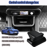 รถ Central Control กล่องเก็บ Trim สําหรับ MINI Cooper E SE J01 EV ACEMAN J05 2024-2025 คอนเทนเนอร์อุ