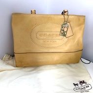 Coach shoulder bag Real leather 真皮手袋 Vintage