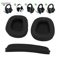 Vhommy 2 Set Headband Cushion and Ear Cushions Replacement for G933 G935 G633 G635 G633S G933S Heads