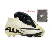 Assassin Quince Generation Built-in Air Cushion Full Waterproof Knitted FG Soccer Shoes AIR Zoom Mer