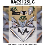 Rapido Coverset cover set (sticker Tanam) Y15 V1 V2 MX King-150 (29) Colour : Light Grey Y15ZR Y15Z