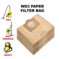 Replacement for Karcher Vacuum Cleaner Dust Bag WD3 MV3 WD3300 SE4002 Vacum Vacuum Filter Bag Access