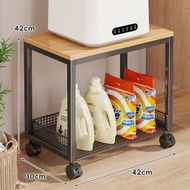 迷你洗衣機置物架 陽臺洗衣機內衣褲機底座增高架 衛生間多功能架子（平行進口）（快遞送貨上門）