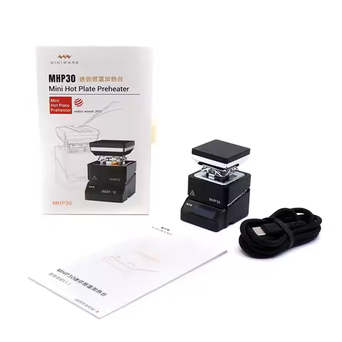 Miniware MHP30 Mini Hot Plate Preheater 30*30mm Heating Area Constant Temperature heating Table 300 
