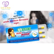 Hurix's 600 Fluaway Capsule Improved 6s / ubat demam selsema