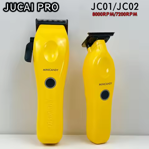 JUCAI PRO JC01 JC02 8000RPM Professional Hair Clipper DLC FADE Blade 7200RPM Salon Trimmer for Man B