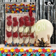 MERAH Red and White Balloons, Indonesian Independence Day Balloons,/ Balloons I ♡ Indonesia Decorati