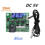 DIYMORE W1209 DC 5V Blue LED Thermostat Temperature Thermometer Meter Controller Switch With Sensor 