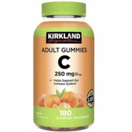 KIRKLAND Adult Vitamin C Gummies USP Verified 180 Gummies