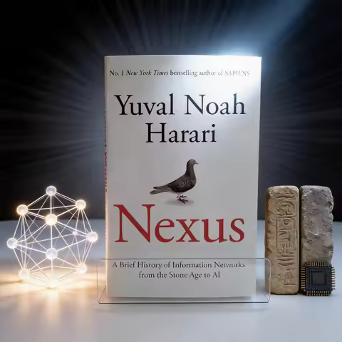 Nexus Yuval Noah Harari Brief History of Information Networks Stone Age To AI Science Popularization