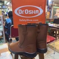 Sepatu Safety Boot Dr Osha 3398 Nevada Brown Asli / Safety Shoes Kerja Pria Dr Osha 3398 Nevada Orig