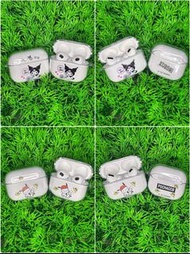 現貨:  多款正版Sanrio 透明硬殼AirPods Case 又有新款喇!! 型號: AirPods 3 / AirPods Pro, AirPods Pro 2可共用