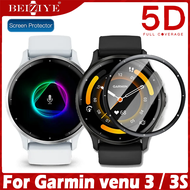 ฟิล์ม 5d ฟิล์ม Garmin Venu 3 Series Smart Watch ฟิล์มกันรอยหน้าจอทรงโค้ง for ฟิล์ม Garmin Venu3 Venu3S SmartWatch ฟิล์ม อุปกรณ์เสริมสมาร์ทวอทช์
