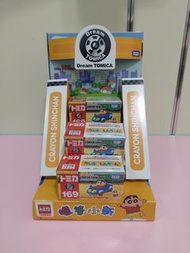 Dream Tomica 169 CRAYON SHINCHAN 蠟筆小新 3台含展示架