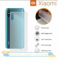 SKIN CARBON XIAOMI REDMI 9A BACK STICKER REDMI 9A BACK SCREEN REDMI 9A
