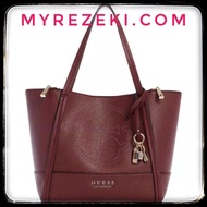 Shoulder Bag 2in 1 (Without Dust Bag)(Wine Red)Slang Bag/Woman Bag/Beg Wanita/Pouch