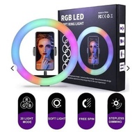 RGB LED SOFT RING LIGHT MJ26 RGB LED Ring Light | 26cm Light