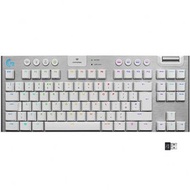 LOGITECH G913 TKL (Tactile) Wireless Gaming Keyboard 無線機械式遊戲鍵盤 - WH #LGTG913TKT-WH [香港行貨] (2年保養)